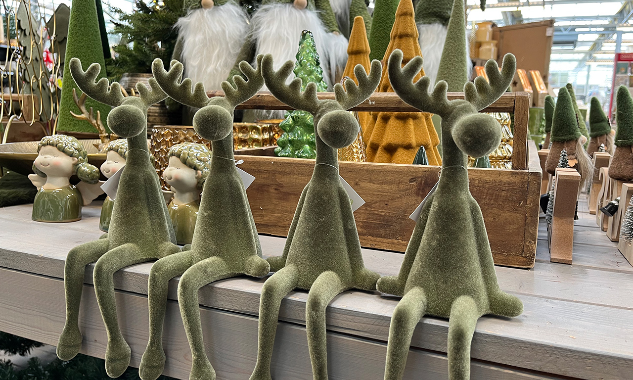 Elch-Deko der Gärtnerei Schulze Eckel