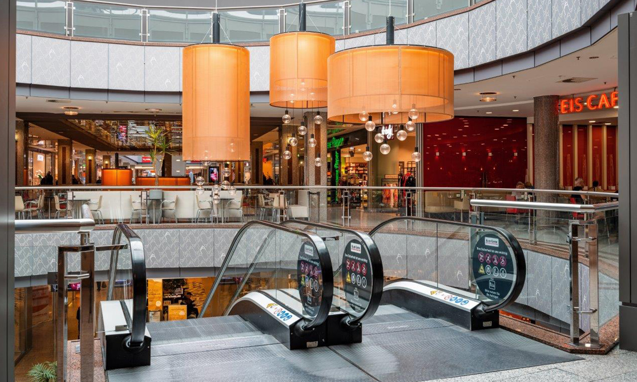 Allee Center Hamm Rolltreppen