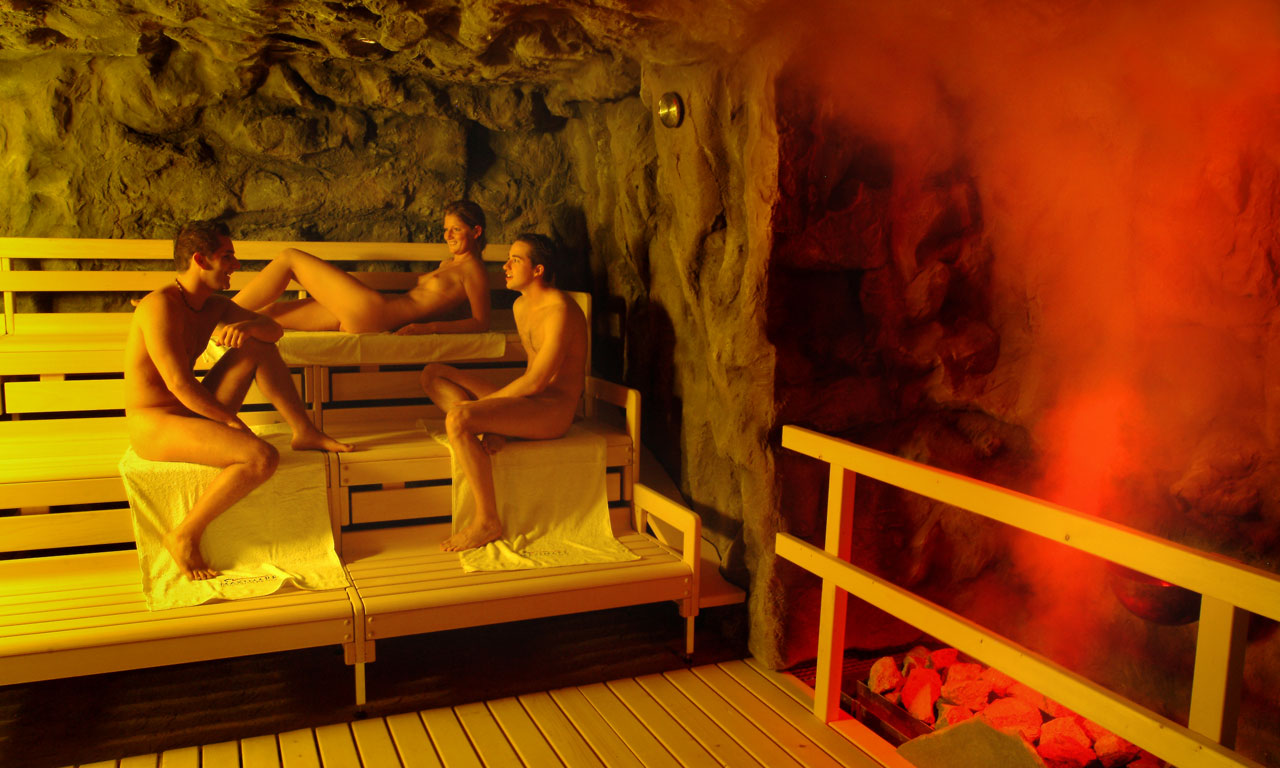 Sauna in der Maximare Erlebnistherme