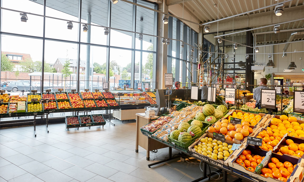 Kempermarkt Gemüseabteilung