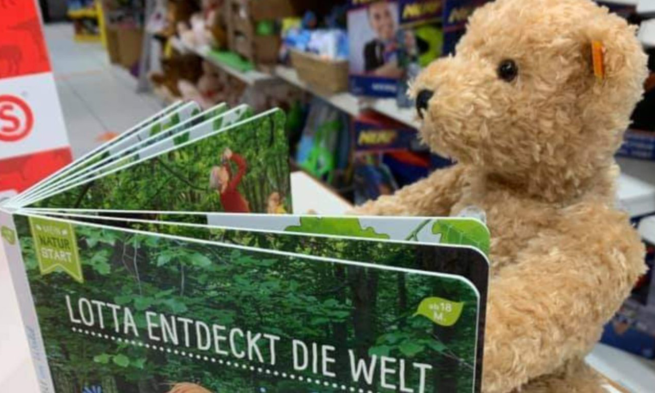 Teddybär von Pechers Spielparadies