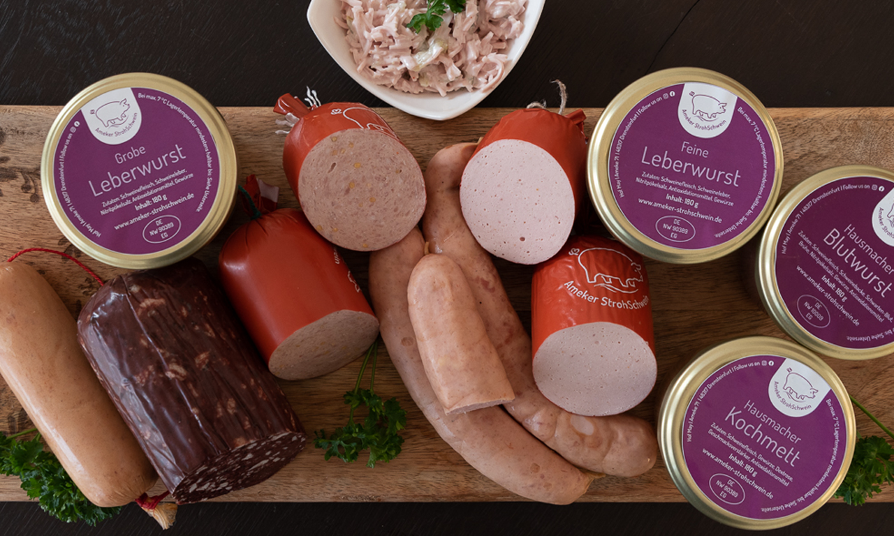 Hof May - Wurst verarbeitet